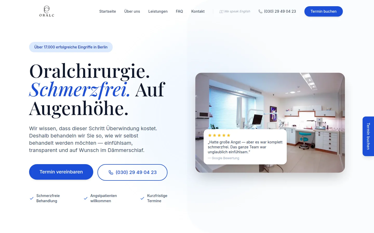 Oral1 — Website von Skyline